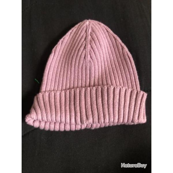 1 bonnet enfant 1 / 3 mois violet benetton