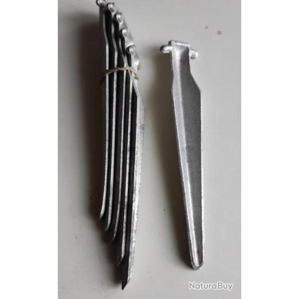 Piquets sardines en aluminium