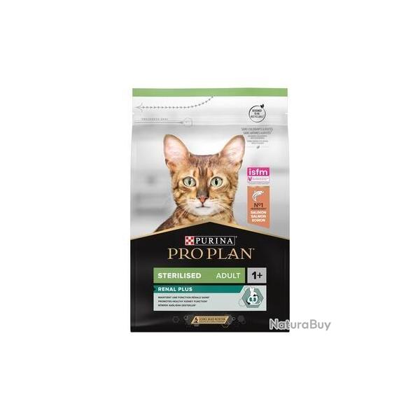 PROPLAN CAT STERILISED RENAL PLUS SAUMON 3KGS