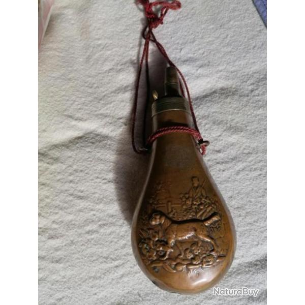 poire � poudre en cuivre