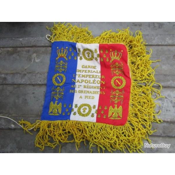 Fanion drapeau id�al cadeau 1�empire grenadier garde imp�riale Napol�on Bonaparte empereur