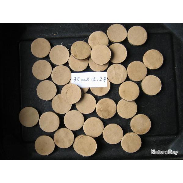 35  Rondelles  de  compl�ment  cal  12  �paisseur  2,7 mm