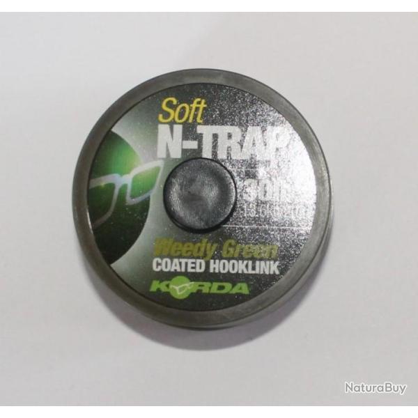 Bobine de tresse Korda N-Trap Soft 30lb Weedy Green