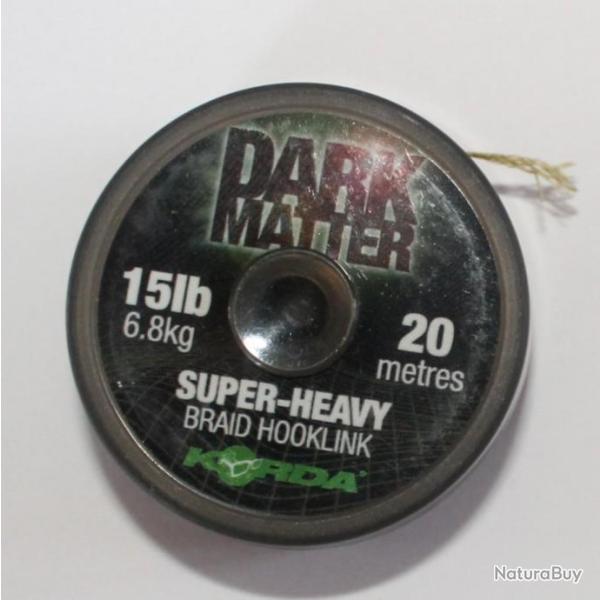 Bobine de tresse Korda Dark Matter Super Heavy 15lb