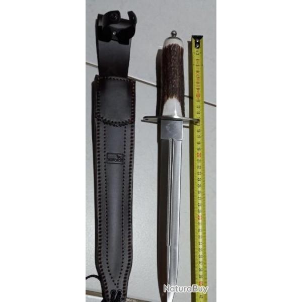 Dague parforce lame 30 cm ,double tranchant