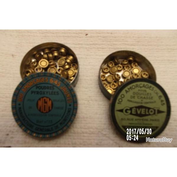 COLLECTION  MUNITION ET ACCESSOIRES AMORCES