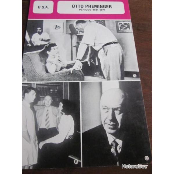 fiche cinema otto preminger