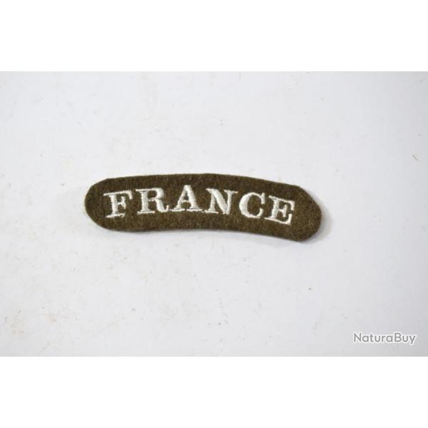 Copie patch / insigne de bras FRANCE, France libre, WW2 Commando Kieffer