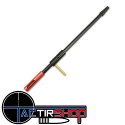 Guide baguette de nettoyage ROUGE calibre 25 &agrave; 30 &agrave; percussion centrale Bore Tech