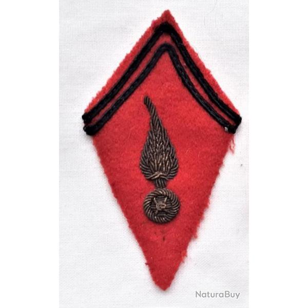 FR335210a Paire �cusson de col d'Officier artillerie WW2