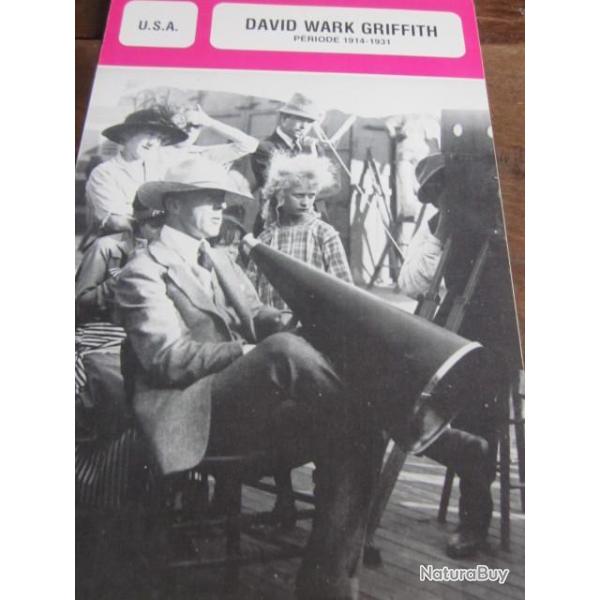 fiche cinema david wark griffith  usa