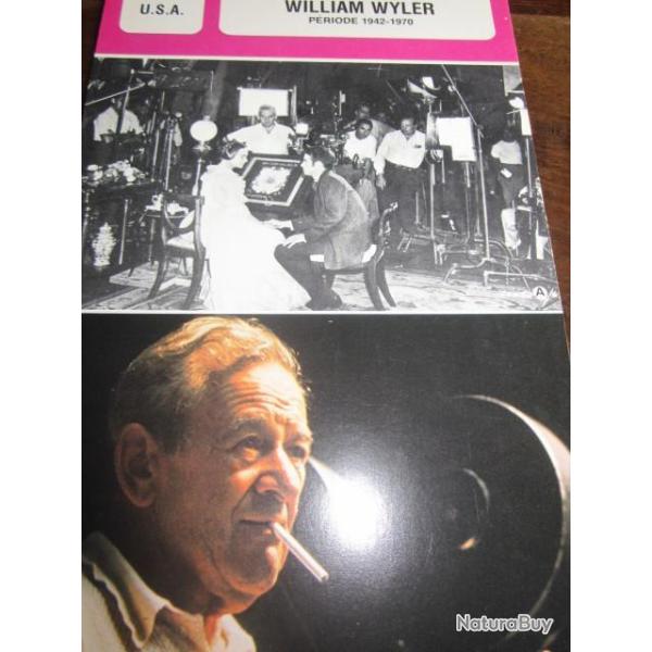 fiche cinema william wyler usa