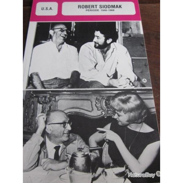 fiche cinema robert siodmak