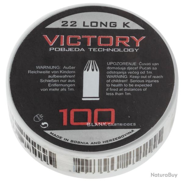 Balles 22LR A Blanc Victory Longues