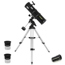 T&eacute;lescope Omegon 150/750 EQ4 + Monture Equatoriale Type D + Vis&eacute;e Polaire + Oculaires + Barlow