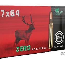 Cartouche Geco Zero cal.7X64 127GR 8,2G boite de 20