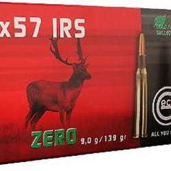 Cartouche Geco Zero cal.8X57 JRS 139GR 9G boite de 20