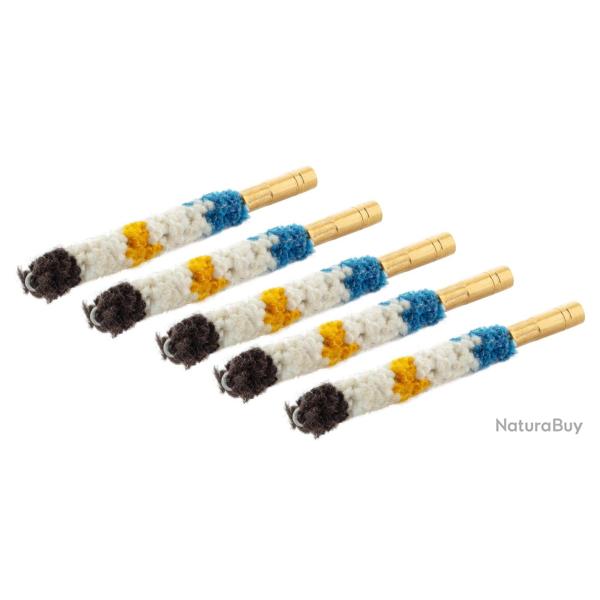 �couvillons en laine cal. 36-12 mm par 5
