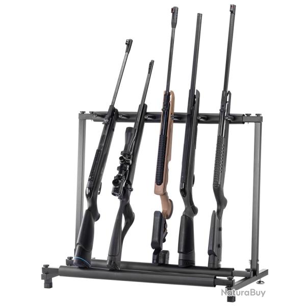 Ratelier vertical en m�tal pour 5 armes