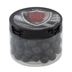 Billes Caoutchouc Pour Arme Calibre 68