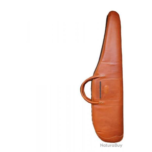 Etui carabine cuir Marron Orang� Antichoc Chasse El�gance - CE400