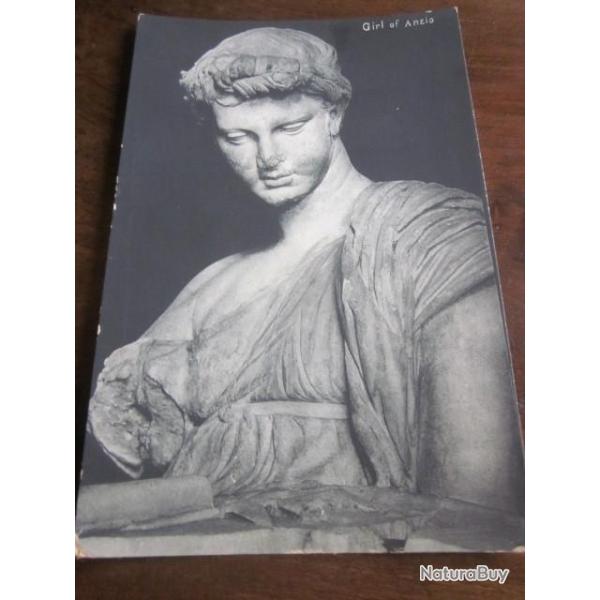 CP   GRECE  STATUE GIRL OF ANZIO