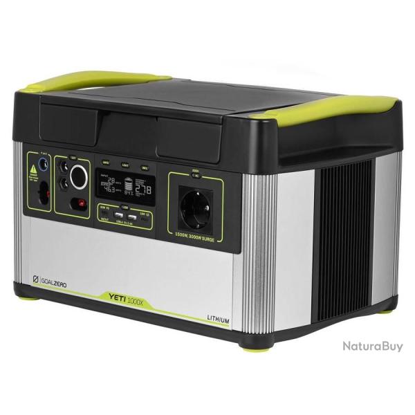 Batterie centrale lithium portable yeti 1000x Goal Zero