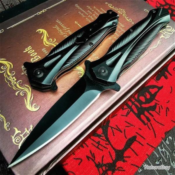 Couteau Japonais � ouverture rapide - Tranchant rasoir (4)