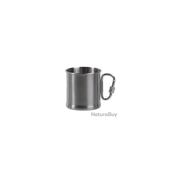 GOBELET MOUSQUETON S/STEEL 250ML
