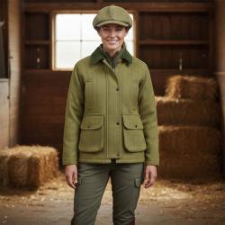 Veste  tweed  femme ajuster