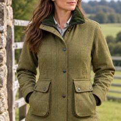 Veste  tweed  femme ajuster