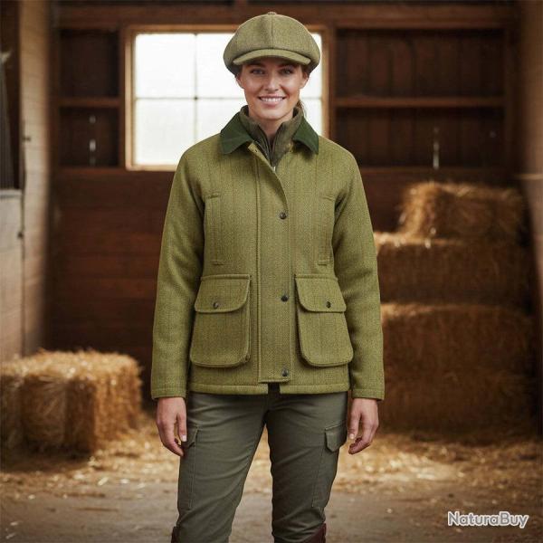 Veste  tweed  femme ajuster