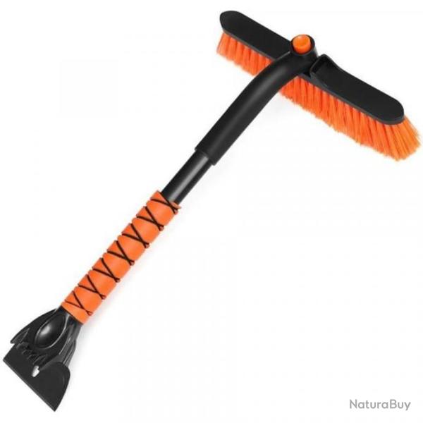 TOP ENCHERE - Balai � neige avec grattoir � glace - D�givreur 2-en-1 - Livraison gratuite et rapide
