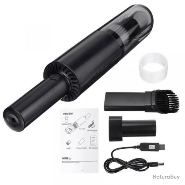 Aspirateur � main sans fil 6 kPa 120W - Batterie 2000 mAh - Livraison gratuite et rapide