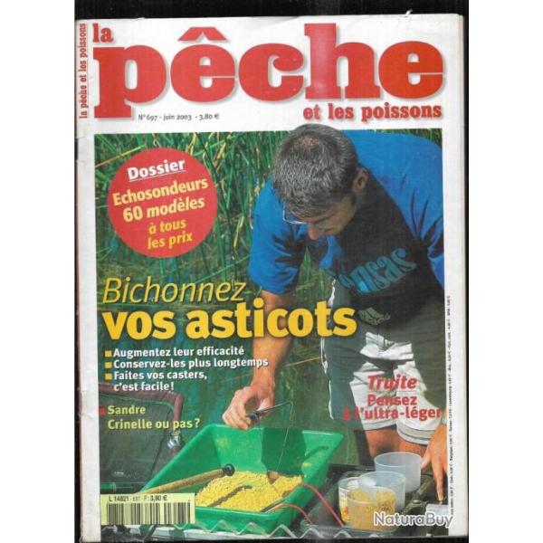 la p�che et les poissons 697 bichonnez vos asticots, �chosondeurs , la longueur des cannes, sandre