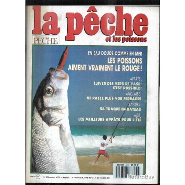 la p�che et les poissons 579 , sandre, mer appats pour l'�t�, black-bass de l'atlas, rouge sur les l