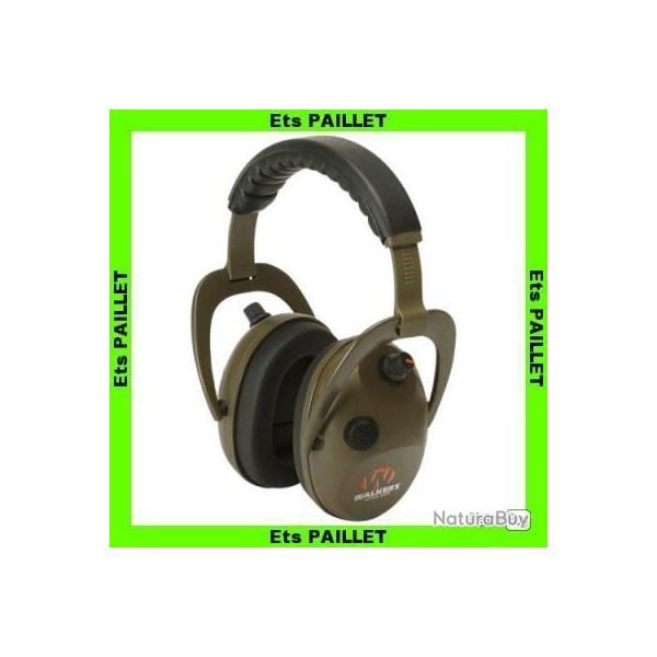 Casque Walker's Alpha Amplificateur & R�ducteur de Bruit Id�al Chasse & Nature !