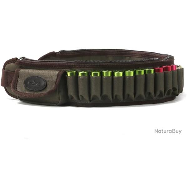 Ceinture pour Fusil de Chasse Calibre 12 GA en Nylon