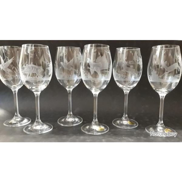 VERRES  VIN 250ml GRAVS CHASSE