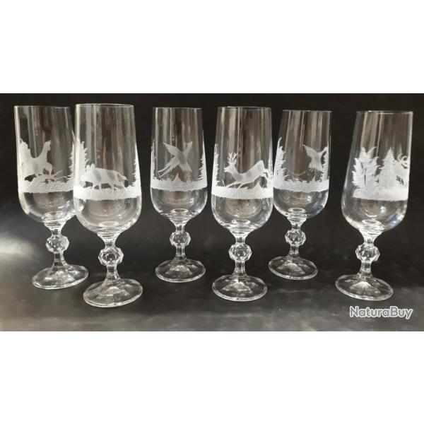 VERRES � CHAMPAGNE 180ml GRAV�S CHASSE