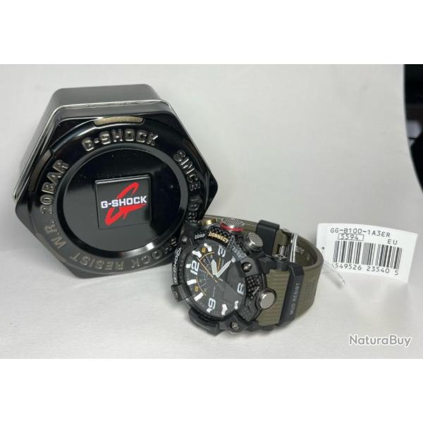 Montre CASIO G-SHOCK MUDMASTER GG-B100-1A3ER Olive