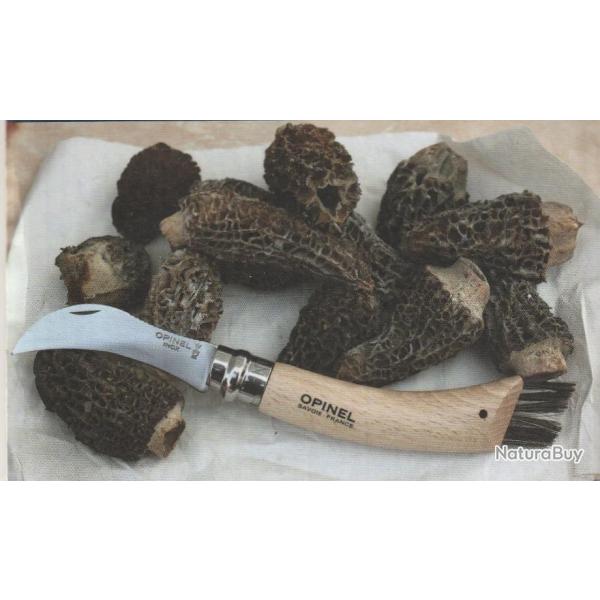 OPINEL CHAMPIGNONS grav� GRATUIT � VOS INITIALES + �TUI Couteau sympa