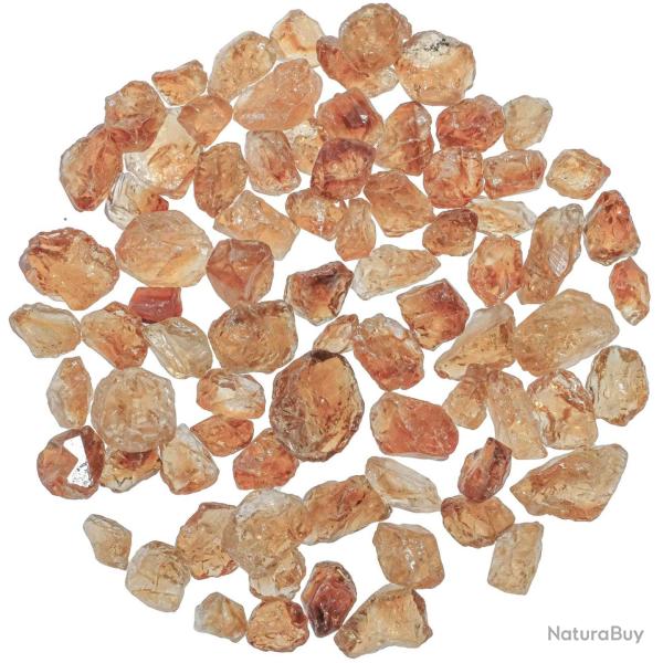 Pierres brutes citrine - 1 � 2 cm - 50 grammes