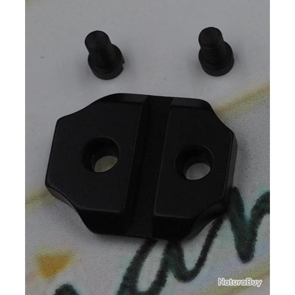 Embase weaver/Picatinny arri�re pour Express Chapuis, se montant sur la bande