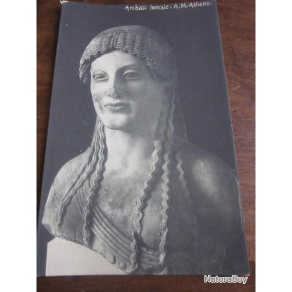 CP  STATUE ARCHAIC  FEMME I