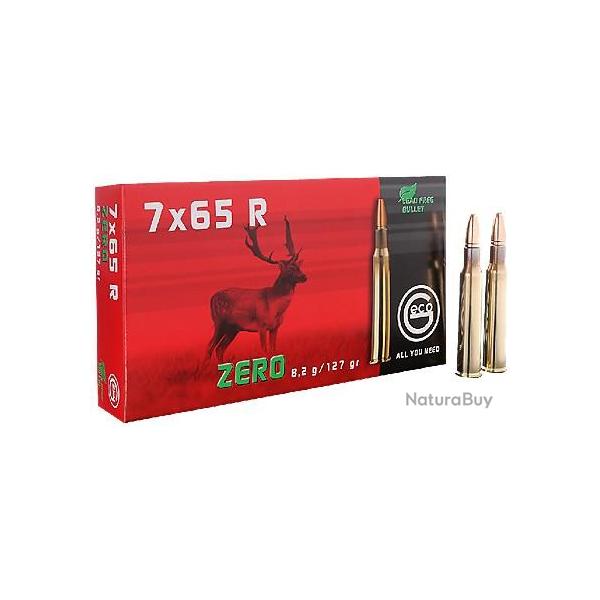 Cartouche Geco Zero cal.7X65 R 127GR 8,2G boite de 20