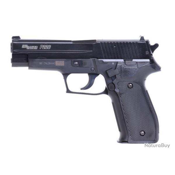 R�plique pistolet � ressort SIG SAUER P226 culasse m�tal 0,5J