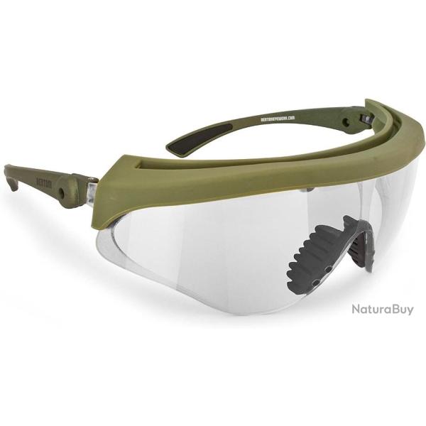 Lunettes de Tir Sportif Anti-Bu�e Anti-Chocs Branches r�glables Lunettes de Protection Balistique