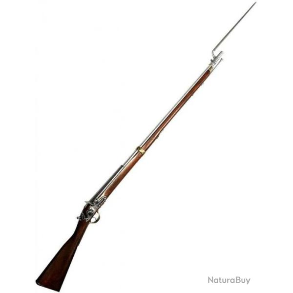Fusil anglais Brown Bess 187 cm - Arme de d�coration - Livraison gratuite et rapide