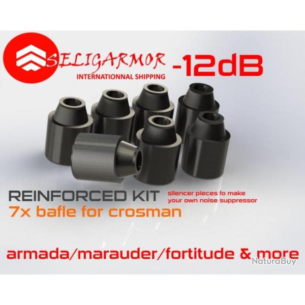 kit de bafle renforc� pour crossman armada marauder et fortitude